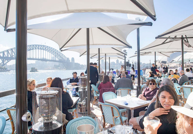 Dine on the Harbor Promenade at Whalebridge