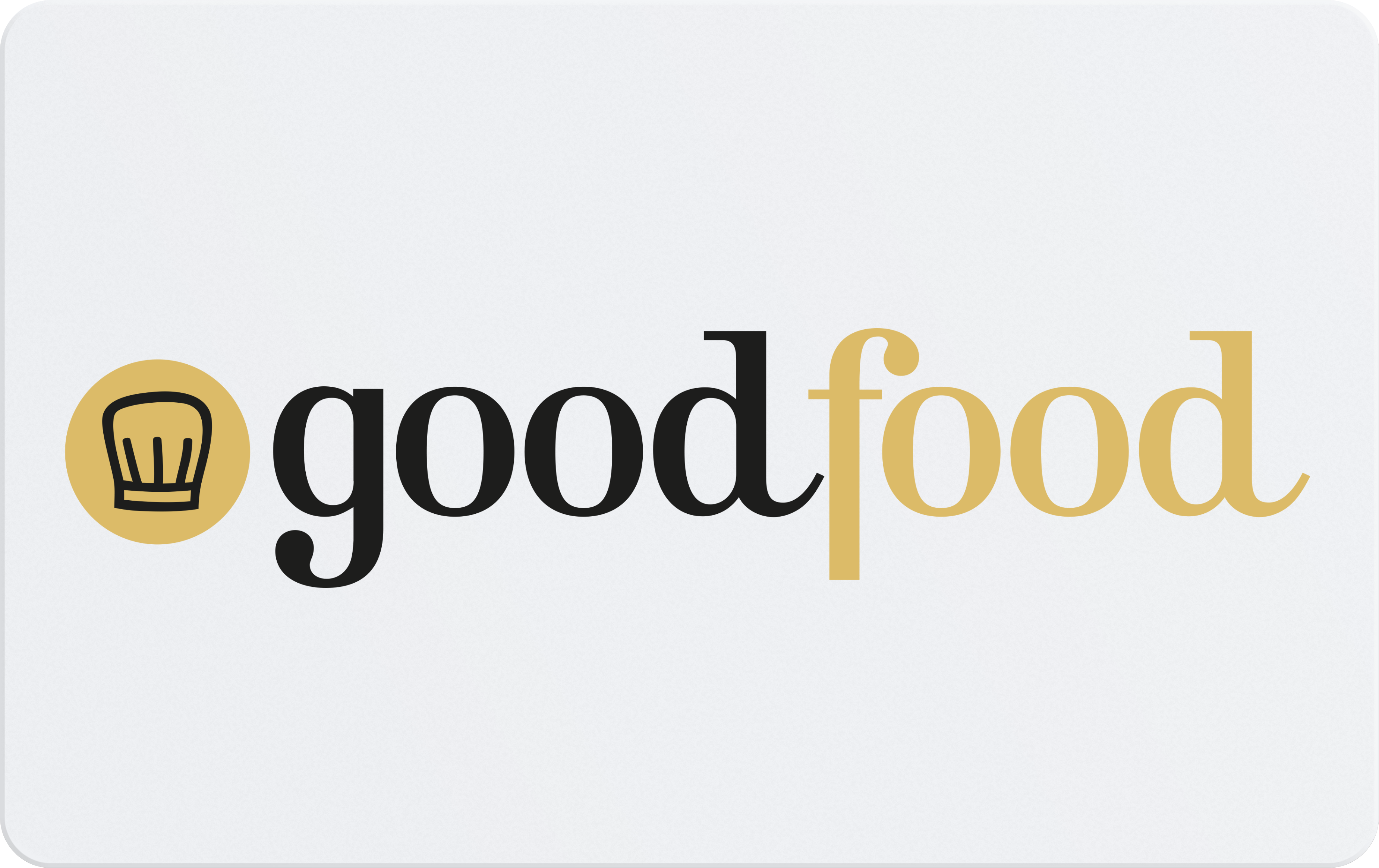 good food gift card
